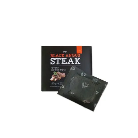 [하프클럽/레이먼킴]레이먼킴 블랙앵거스 스테이크150g8팩+소스1, 없음, 150g, 8개