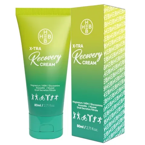 HEB 햅 보스웰리아 MSM함유 온열&릴렉스 근육통 파스냄새없는 리커버리 크림 80ml, 1개