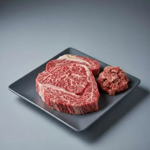 [제이케이축산기업] 당일작업 미경산한우 암소 1++ 투뿔 한우 등심+국거리 모듬세트 600g(등심600g+국거리400g), 2개