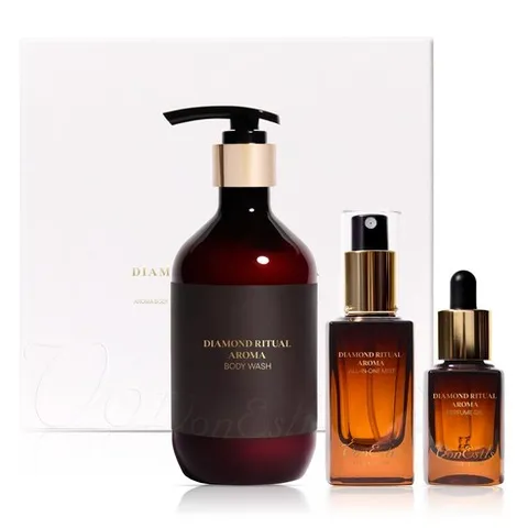 본에스티스 다이아몬드 리츄얼 아로마 바디워시 + 미스트 + 오일 세트, 1세트