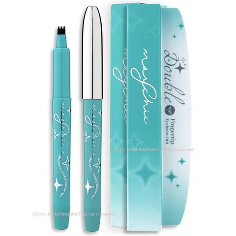 메이시크 더블업 핑거팁 아이브로우 틴트 다크브라운, 1개