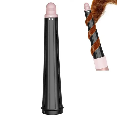 ZEPHBLOW 다이슨 에어랩용 롱 코니컬 배럴 20-36mm 코니컬 롱 컬링 배럴 에어랩 HS01/05와 호환 셀프 컬링 헤어 롤러 컬러 부착물 핑크, Pink