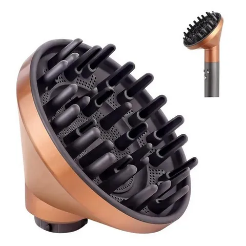 다이슨 에어랩 스타일러 HS08 HS05 HS01용 업그레이드된 디퓨저 다이슨 에어랩을 헤어 드라이어 디퓨저 부착물로 변환 다이슨용 에어랩용 디퓨저 노즐 부착물 (골드), 골드