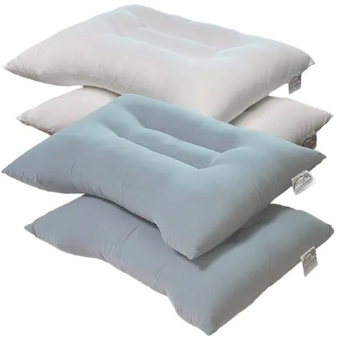 씨클라우드 경추베개 1+1 2개1세트 빨아쓰는 워셔블 베개 일자목 목주름방지 건강한 수면생활 숙면베개, 그레이, 2개