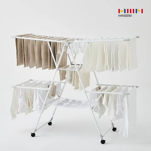 한샘 양날개 플러스 빨래 건조대 1개