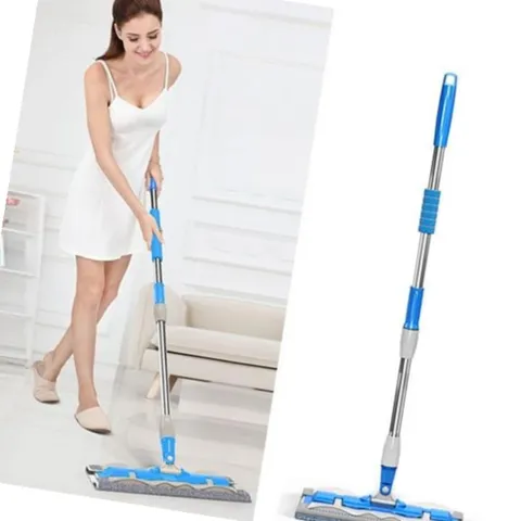 밀대청소기 간편세척 물 밀대걸레 막대 청소기 강당 바닥