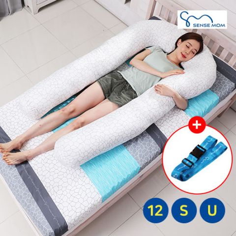 ☆온수/온열매트와 함께 사용 가능합니다☆센스맘 에어매트리스 9존 12cm 싱글(S)+U자 바디필로우