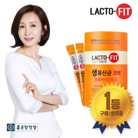 종근당건강 락토핏 유산균 코어 1통 2개월분