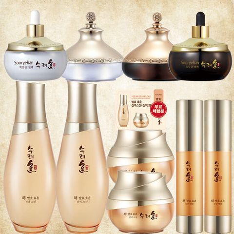 발효효윤 6종 흑삼단 2종 백삼단 2종수려한 효 발효 효윤 집중관리 특별패키지