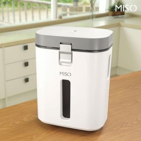 대용량 미소담은 무선자동진공 쌀통 25kg