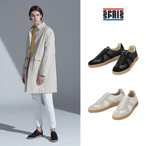 스프리스 남성 빈티지 로우 스니커즈