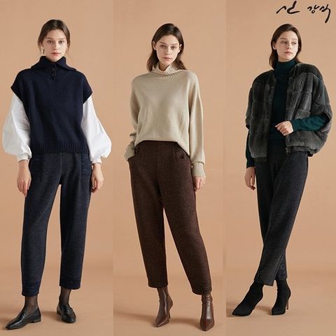 21FW 신강식 윈터 릴렉스 팬츠 3종