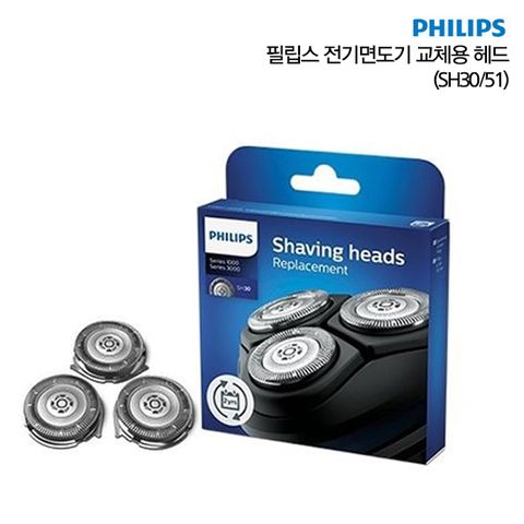 [카드 5%할인]필립스 3000시리즈 전기면도기 교체용 날망 SH30/51