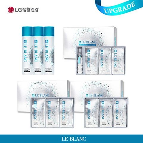 [르블랑] 펄샤이닝 치아미백 프로그램 (미백치약 60gX3개+3days 미백프로그램 1박스+리필 2박스)