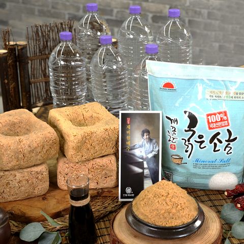 안동제비원 전통메주 담그기 세트(4kg)