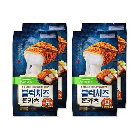 [풀무원] 블럭치즈 돈카츠 4봉 12팩