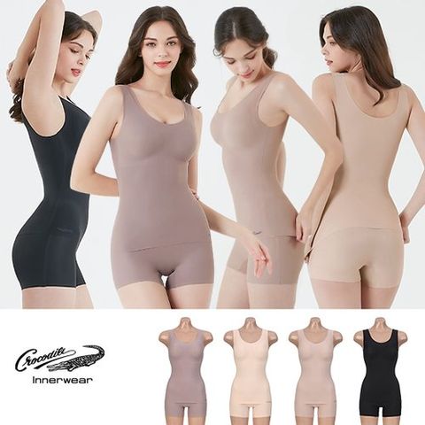 [크로커다일](41차) 소프트테크 더 감탄슬리머 & 사각팬티 4세트(몰드고정형)