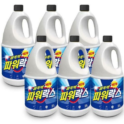 [삼성5%할인]매직싹 욕실청소 락스 2L 6개