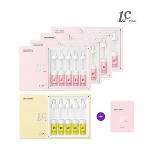 퍼스트씨 핑크 비타민C 세럼X20+시카 세럼X5+(무료체험분)핑크세럼 1.5ml