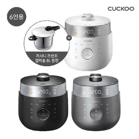 [롯데5%할인,일시불 할인][방송중혜택]쿠쿠 트윈프레셔 마스터셰프 4.0 6인용(CRP-LHTR0610FW, FB, FD)