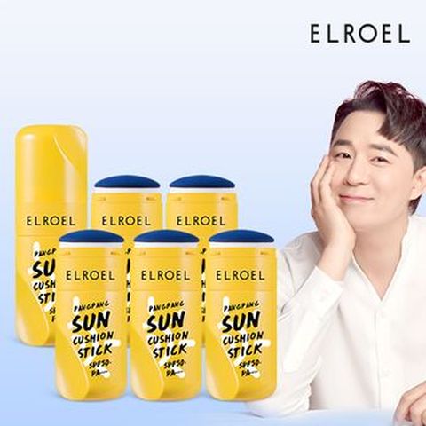 [삼성카드5%할인]엘로엘 팡팡 선 쿠션스틱 50mlX6