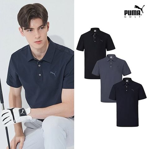 22SS 푸마골프 트리코트 카라티 남성 3종