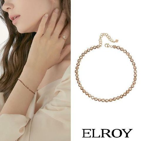 [카드 5%할인,일시불 할인]엘로이 14K 천연다이아몬드 테니스 팔찌