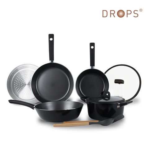 [특허받은 기술력]드롭스 IH 프라이팬 세트 시즌1 플러스