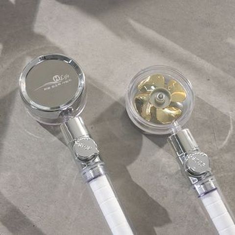 H Life 터보 회오리 샤워기 1세트(샤워기 1개+필터 5개)