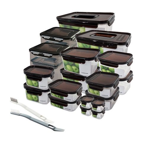 [싱글세트] 락앤락 비스프리 모듈러 밀폐용기 (용기 16개 + 발효용기 2개 + 세척솔 2개)