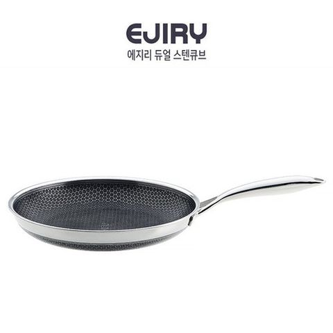 (EJIRY) 에지리 28cm 프라이팬 듀얼 스텐큐브