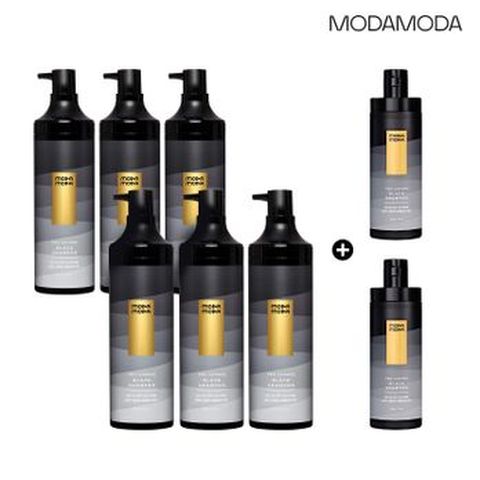 모다모다 프로체인지 블랙샴푸 300gX6+100gX2