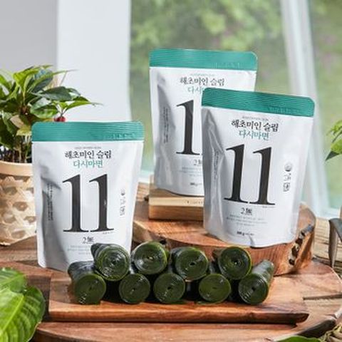 해초미인슬림 다시마국수세트 25인분(다시마면X25+비빔소스X10+소바소스X10+우동스프X5+김스프X5)