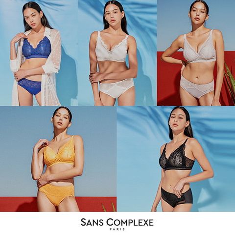 [50% SALE] SANS COMPLEXE 상콤플렉스 2022 Summer 쿨링라이크라 브라팬티 패키지