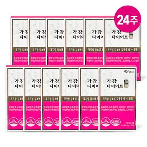 박미경원장 가감다이어트 12박스/24주분