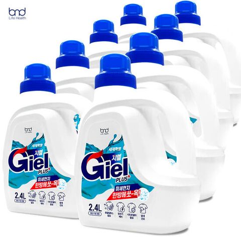 [세제혁명] 액체세제 지엘플러스 2.4L x 8통