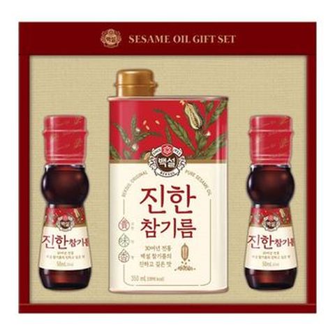 백설 진한 참기름 2호(350mlx1+50mlx2)