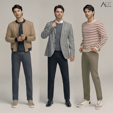 [어썸핏] 22FW 스마트 탄성팬츠 3종 (남성)