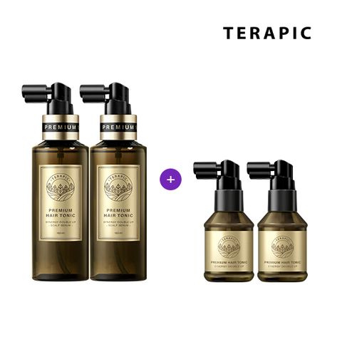 [최신상]테라픽 NEW두피세럼 대용량 2병+중용량 2병