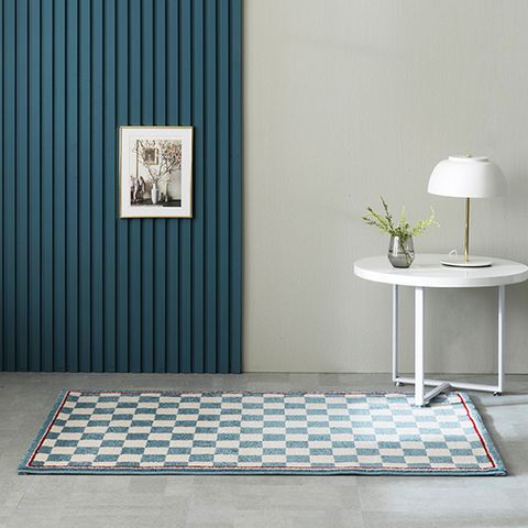 [앳센셜]22FW 체커보드 중형카페트