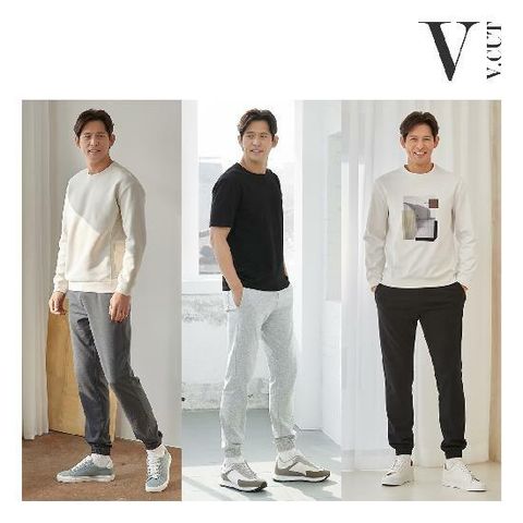 [롯데5%할인][남성]V.CUT(브이컷) 22FW 스트레치 조거팬츠 3종