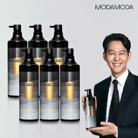 [삼성5%할인]모다모다 프로체인지 블랙샴푸 300g x 6개