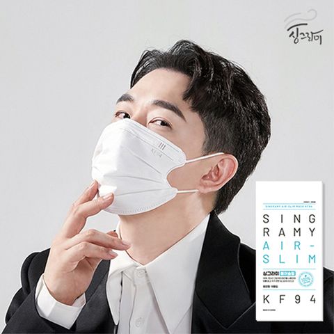 싱그라미 덴탈형 KF94 에어슬림 마스크 150매