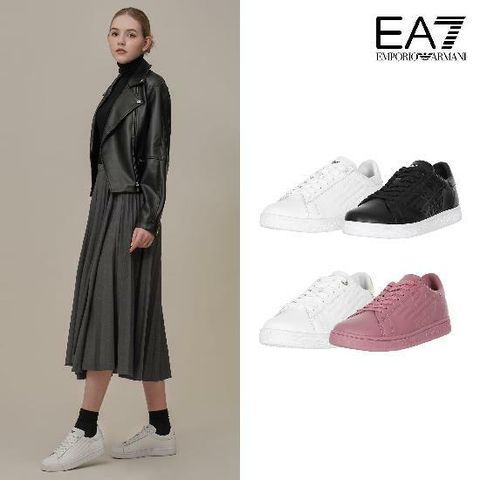 [카드 5%할인,일시불 할인](EA7)아르마니 클래식 여성 스니커즈