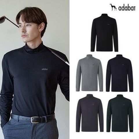 아다바트 남성 모크넥 티셔츠 5종