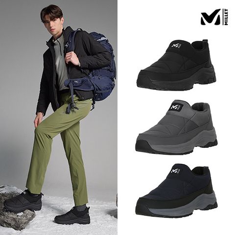 [밀레] 남성 22FW 겨울 패딩슈즈