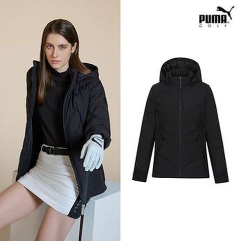 푸마골프 여성 덕다운 에어 스윙자켓