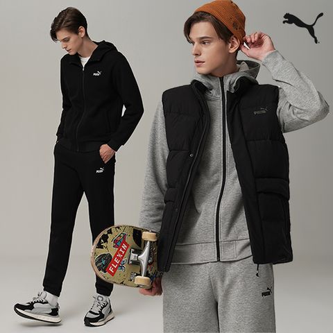 푸마 남성 패딩 베스트, 겨울 셋업(겨울재킷+ 겨울팬츠) 3종세트