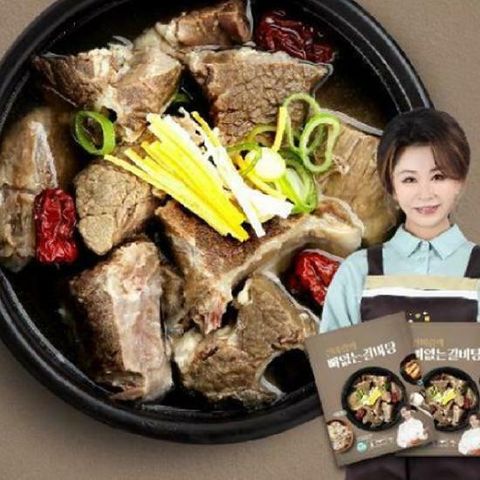 [BC5%할인][진미령] 뼈 없는 갈비탕 700g x 9팩 (총 6.3kg)
