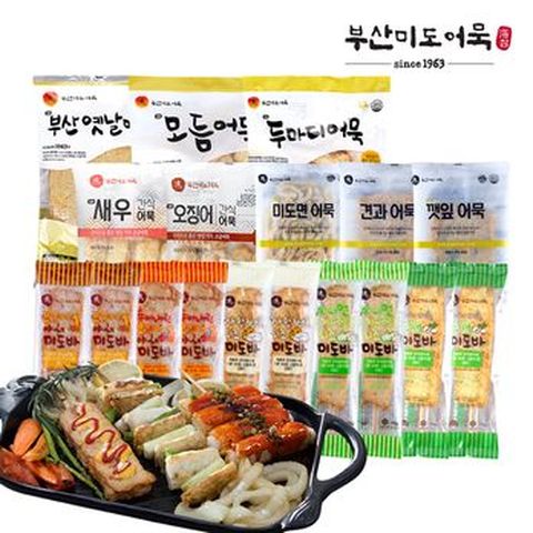 부산 미도어묵 세트 13종/18봉